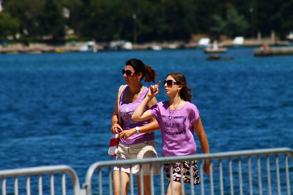 Ljetni šušur na zadarskoj rivi