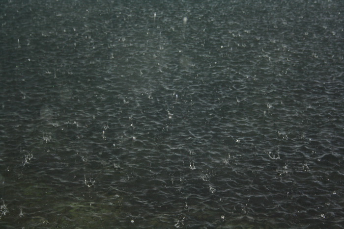 Grmljavinsko nevrijeme s obilnom kišom u Zadru 12. prosinca, Foto: Mladen Malik