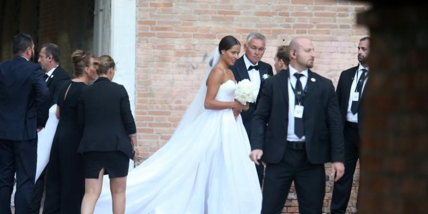 U Veneciji su vjenčali tenisačica Ane Ivanović i nogometaš Bastian Schweinsteiger.  Photo: Petar Glebov/PIXSELL