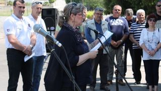 Jedan od heroja obrane Zadra u Domovinskom ratu, hrvatski branitelj, Ante Rudan dobio je danas svoju ulicu na Bilom brigu u MO Plovanija, foto: Grad Zadar