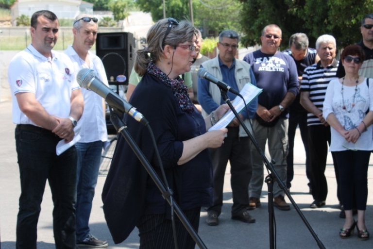 Jedan od heroja obrane Zadra u Domovinskom ratu, hrvatski branitelj, Ante Rudan dobio je danas svoju ulicu na Bilom brigu u MO Plovanija, foto: Grad Zadar