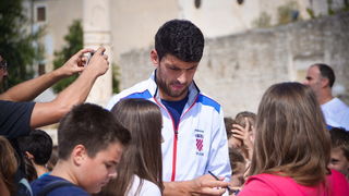 Davis Cup: Kids Day na zadarskom Forumu. Foto: Iva Perinčić