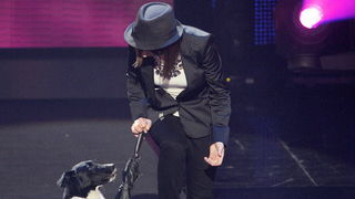 Zagreb, 191110. 
Studio 2 Jadran filma, Oporovecka 12.
Treca polufinalna emisija Supertalent showa Nove TV. 
Na slici: Maja Terzic i Nessa – jedna od dvije pobjednice.
Foto: Nina Djurdjevic / CROPIX