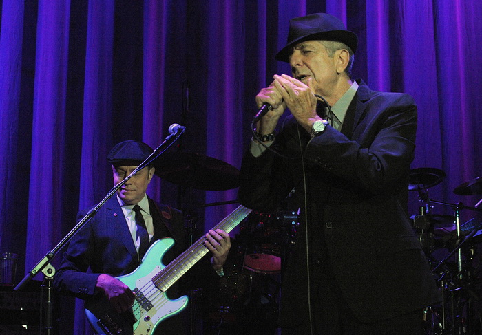 Zagreb, 250710.
Arena Zagreb, Leonar Cohen odrzao je koncert u zagrebu.
Na slici: Leonard Cohen.
Foto: Damir Krajac / CROPIX