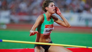 Zagreb, 130911.
IAAF World Challenge Zagreb 2011, 
61. memorijal Borisa Hanzekovica na atletskom stadionu Mladost na Savi.
Na slici: Blanka Vlasic.
Foto: Goran Mehkek / CROPIX