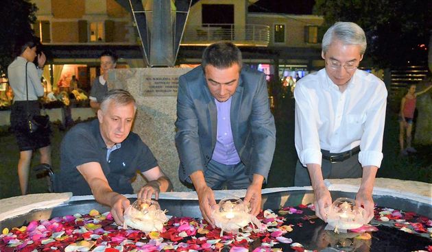 U Biogradu obilježena 71. obljetnica pada atomske bombe na Hirošimu i Nagasaki. Foto: Gordana Šarić