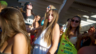 party, zrce, aquarius klub