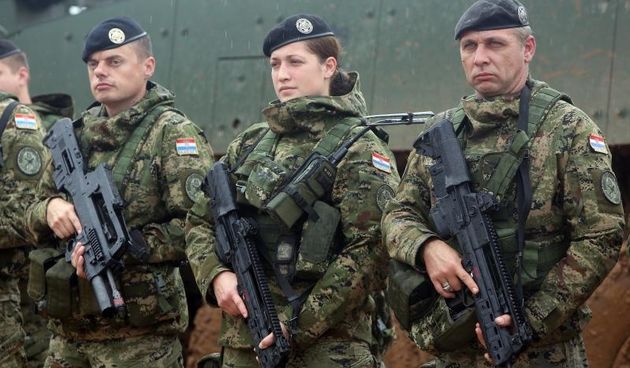 Slunj: Vojna vježba Združena snaga