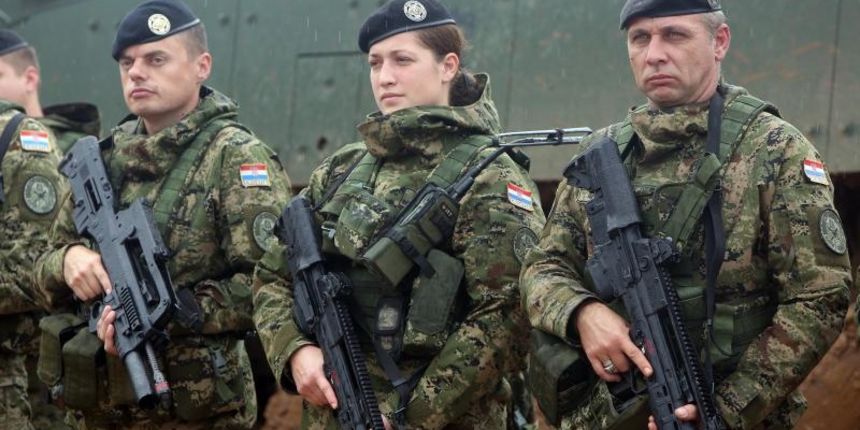 Slunj: Vojna vježba Združena snaga