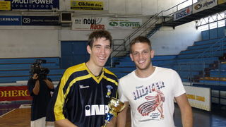 Podjela pehara i medalja, 4. Memorijalni turnir “Tomislav Knezevic”, Zadar 30.8.2008.