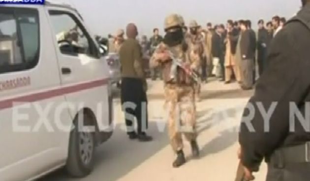 Napad na Sveučilište u Pakistanu, BBC sreenshot