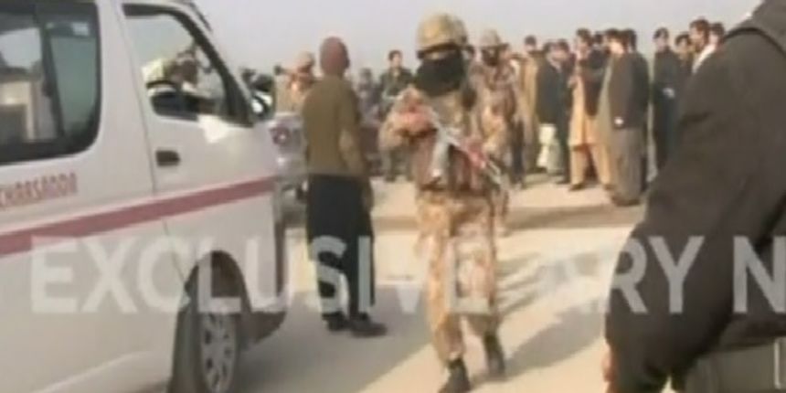 Napad na Sveučilište u Pakistanu, BBC sreenshot Napad na Sveučilište u Pakistanu, BBC sreenshot