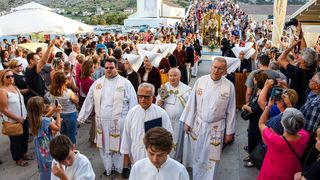 Proslava Velike Gospe u Pagu uz nastup klape Intrade Proslava Velike Gospe u Pagu uz nastup klape Intrade