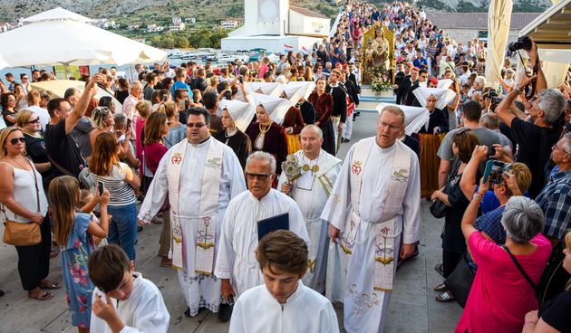 Proslava Velike Gospe u Pagu uz nastup klape Intrade