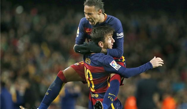 Lionel Messi i Neymar, foto: Hina