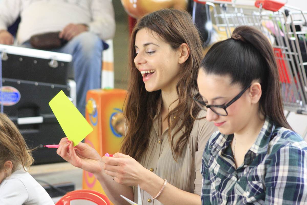 proljetna, kreativna radionica u City Galleriji, foto: Iva Perinčić