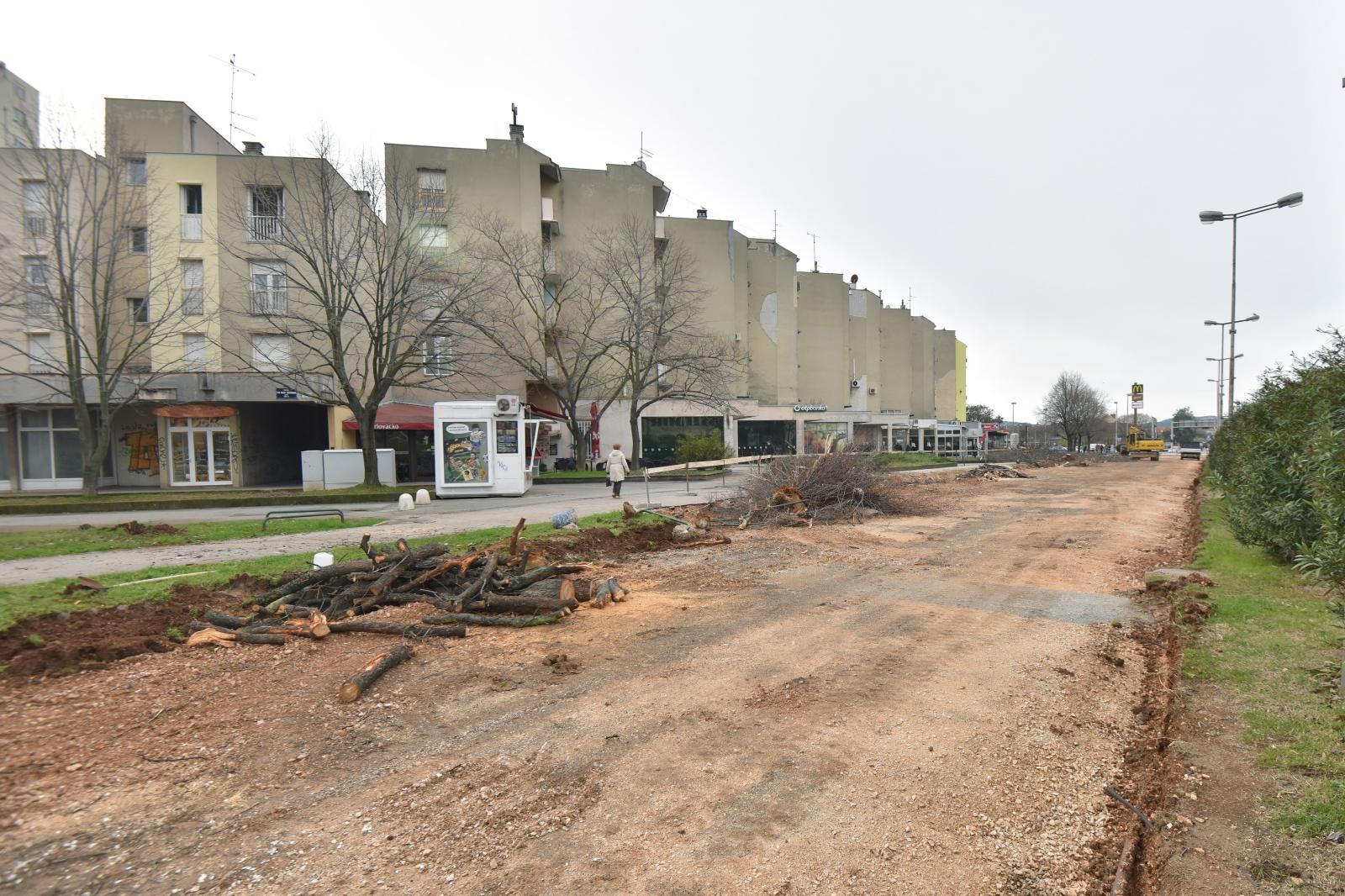 Na Bulevaru posječena stabla lipe stara 40 godina
