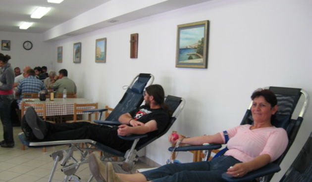 Dobrovoljno davanje krvi (foto: J. Portada)