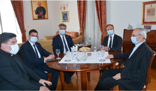 Andrej Plenković i Želimir Puljić