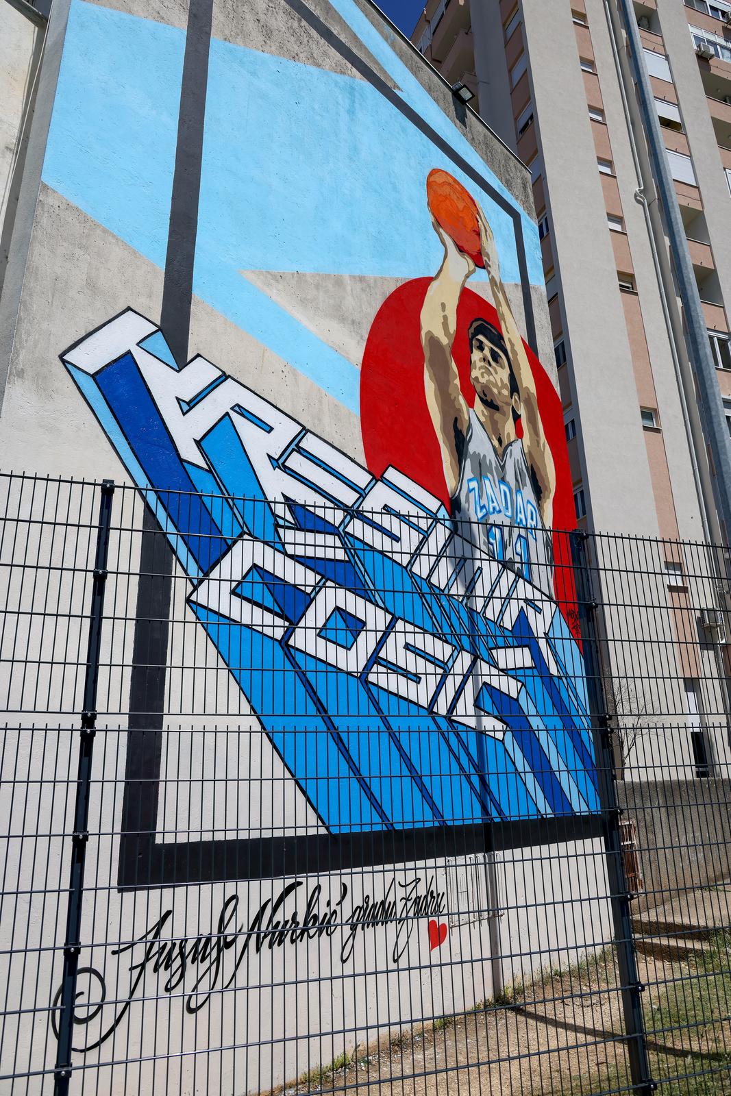 Krešimira Ćosić – mural Krešimira Ćosić – mural