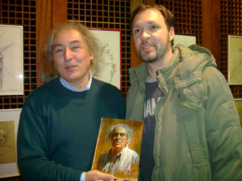 Izložba slika Borisa Žuže u Arsenalu ” Hommage a Montmartre” (Foto: Mirta Krupić)