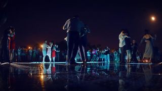 20.06.2013., Zadar – Pod gotovo punim mjesecom na instalaciji Pozdrav Suncu otvoren je 4. festival tanga.Photo: Filip Brala/PIXSELL 20.06.2013., Zadar – Pod gotovo punim mjesecom na instalaciji Pozdrav Suncu otvoren je 4. festival tanga.Photo: Filip Brala/PIXSELL