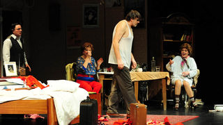 Zadar, 18.02.2013. snimio: Nenad Marčev
premijera HNK Zadar
Nikolaj Koljada: KOKOŠ, komedija
redatelj: Dražen Ferenčina
Igraju: Jasna Ančić, Tamara Šoletić, Žana Bumber,
Ivica Jončić, Mirko Šatalić,
Vinko Radovčič, Mimi Zadarski, Anto Zadar, 18.02.2013. snimio: Nenad Marčev
premijera HNK Zadar
Nikolaj Koljada: KOKOŠ, komedija
redatelj: Dražen Ferenčina
Igraju: Jasna Ančić, Tamara Šoletić, Žana Bumber,
Ivica Jončić, Mirko Šatalić,
Vinko Radovčič, Mimi Zadarski, Anto