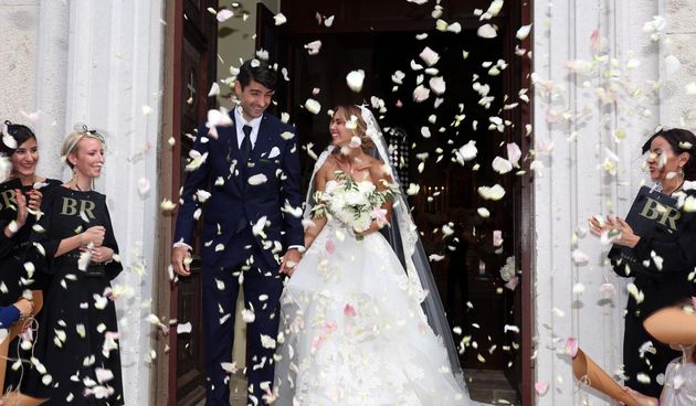 Vjenčanje Vedrana Čorluke i Franke Batelić u crkvi Pohođenja Blažene Djevice Marije sv. Elizabeti