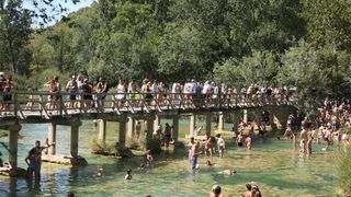 Ljetne radosti na Skradinskom buku u NP Krka