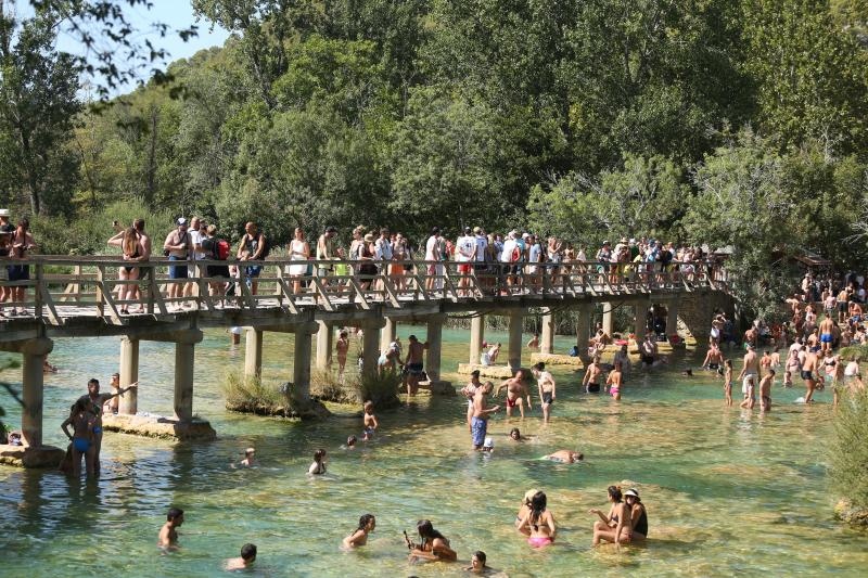 Ljetne radosti na Skradinskom buku u NP Krka