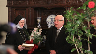 Gradonačelnik sa suradnicima u posjeti Benediktinskom samostanu