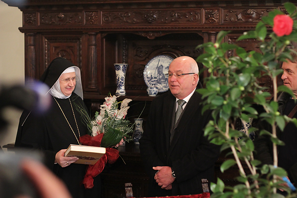 Gradonačelnik sa suradnicima u posjeti Benediktinskom samostanu