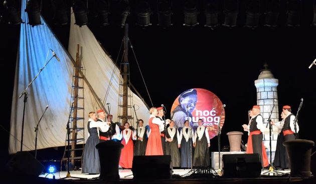 Zadar: Posljednja večer tradicionalne fešte Noć punog miseca, Photo: Dino Stanin/PIXSELL