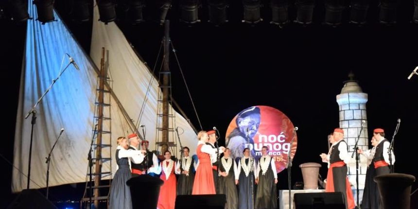 Zadar: Posljednja večer tradicionalne fešte Noć punog miseca, Photo: Dino Stanin/PIXSELL