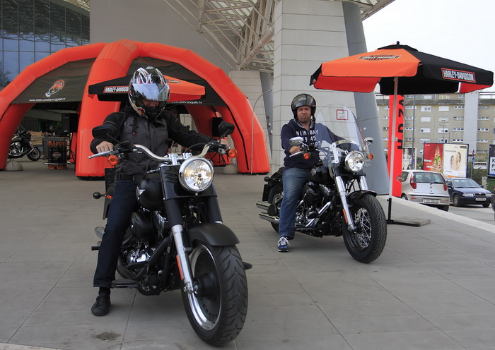 Kultni Harley Davidsoni u zadarskoj City Galleriji, Foto: Čedo Kaica Kultni Harley Davidsoni u zadarskoj City Galleriji, Foto: Čedo Kaica