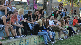 Grafiti, Hip hop & Break battles – Kapetanski park (foto: Marin Gospić)