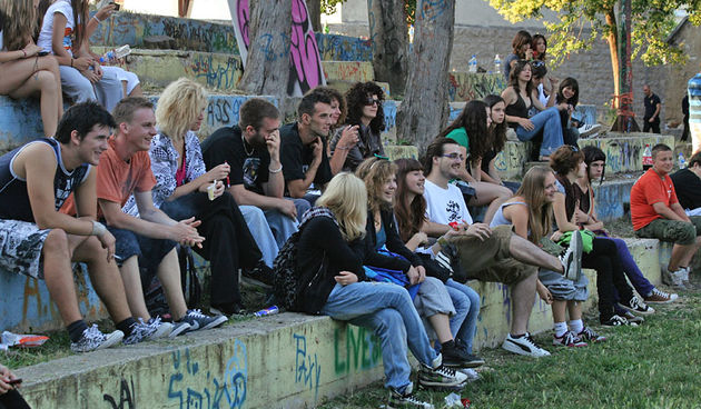 Grafiti, Hip hop & Break battles – Kapetanski park (foto: Marin Gospić)