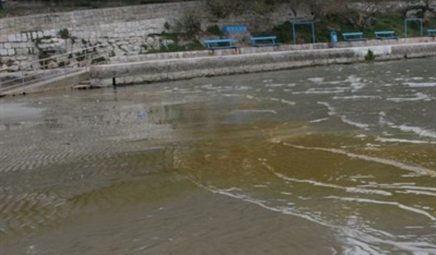 Nafta na plaži Bačvice (foto: Leo Nikolić)