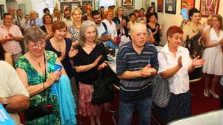 Znanstvena knjiznica: Otvorenje izlozbe Marije Visic Guina, Foto: Angelo Virag Znanstvena knjiznica: Otvorenje izlozbe Marije Visic Guina, Foto: Angelo Virag