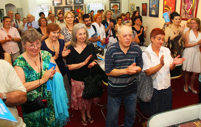 Znanstvena knjiznica: Otvorenje izlozbe Marije Visic Guina, Foto: Angelo Virag Znanstvena knjiznica: Otvorenje izlozbe Marije Visic Guina, Foto: Angelo Virag