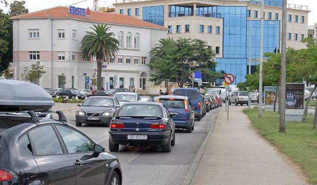 Prometni kolaps prema poluotoku