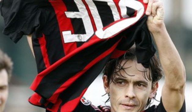 Pippo Inzaghi slavi 300-ti gol u Serie A (Foto:Reuters)