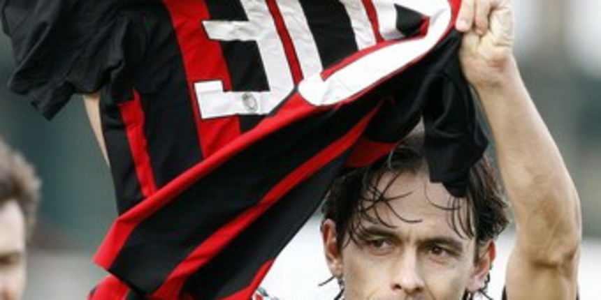 Pippo Inzaghi slavi 300-ti gol u Serie A (Foto:Reuters) Pippo Inzaghi slavi 300-ti gol u Serie A (Foto:Reuters)