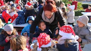 Djed Mraz stigao na Vir! Djed Mraz stigao na Vir!