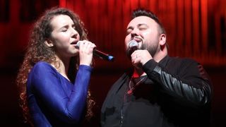 Dvorana Vatroslav Lisinski, humanitarni koncert udruge Ljubav na djelu kojim se prikuplja novac za lijecenje djece oboljele od malignih bolesti. Koncert je odrzao Jacques Houdek sa zvijezdama The Voicea. Photo: Goran Jakus/PIXSELL