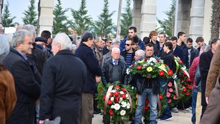 Oproštaj od Brune Marcelića, foto: Iva Perinčić Oproštaj od Brune Marcelića, foto: Iva Perinčić