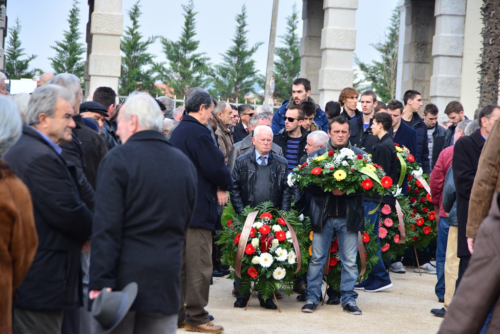 Oproštaj od Brune Marcelića, foto: Iva Perinčić Oproštaj od Brune Marcelića, foto: Iva Perinčić