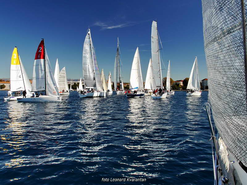 Zadarska Koka 2016. gledana s mora. Foto: Leonard Kvarantan Zadarska Koka 2016. gledana s mora. Foto: Leonard Kvarantan