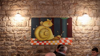 Restoran Bar Atrij: Prodajna izložba uskrsnih pisanica Silvijane Dražović, Foto: Saša Čuka Restoran Bar Atrij: Prodajna izložba uskrsnih pisanica Silvijane Dražović, Foto: Saša Čuka