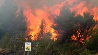 Lozovac: veliki požar zaprijetio kućama, kopnenim snagama pridružila se četiri kanadera Lozovac: veliki požar zaprijetio kućama, kopnenim snagama pridružila se četiri kanadera